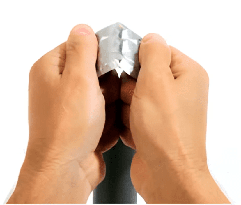 Step 01: Break open the package